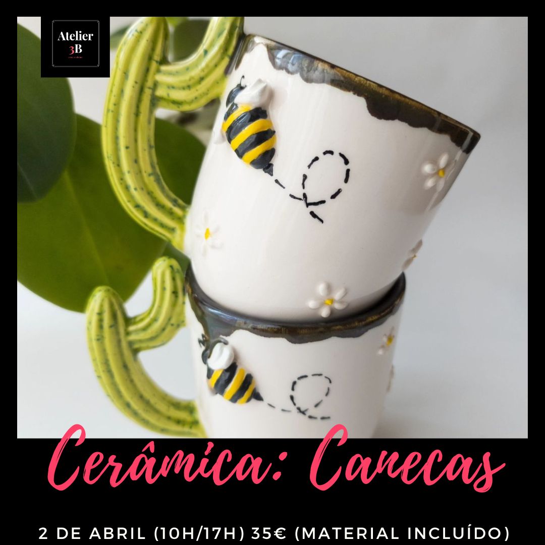 Ceramica canecas atelier 3b - Atelier 3B