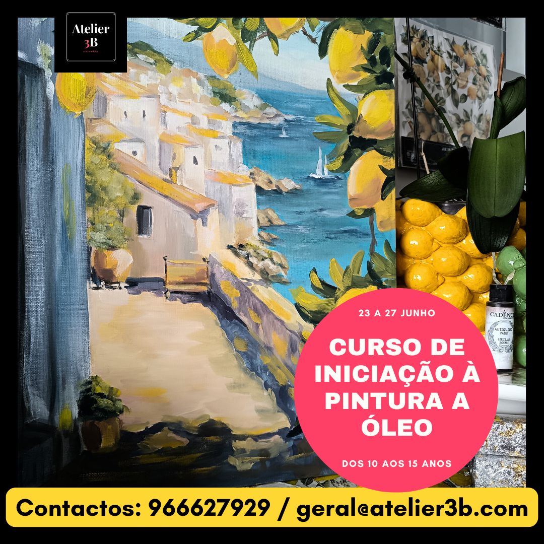 Curso de Iniciacao a Pintura a Oleo Atelier 3B - Atelier 3B