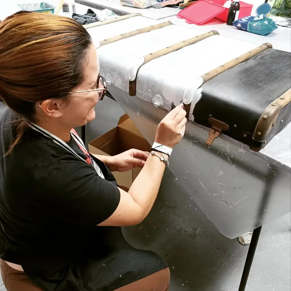 aulas de renovação de mobiliário no atelier3b, em Leiria