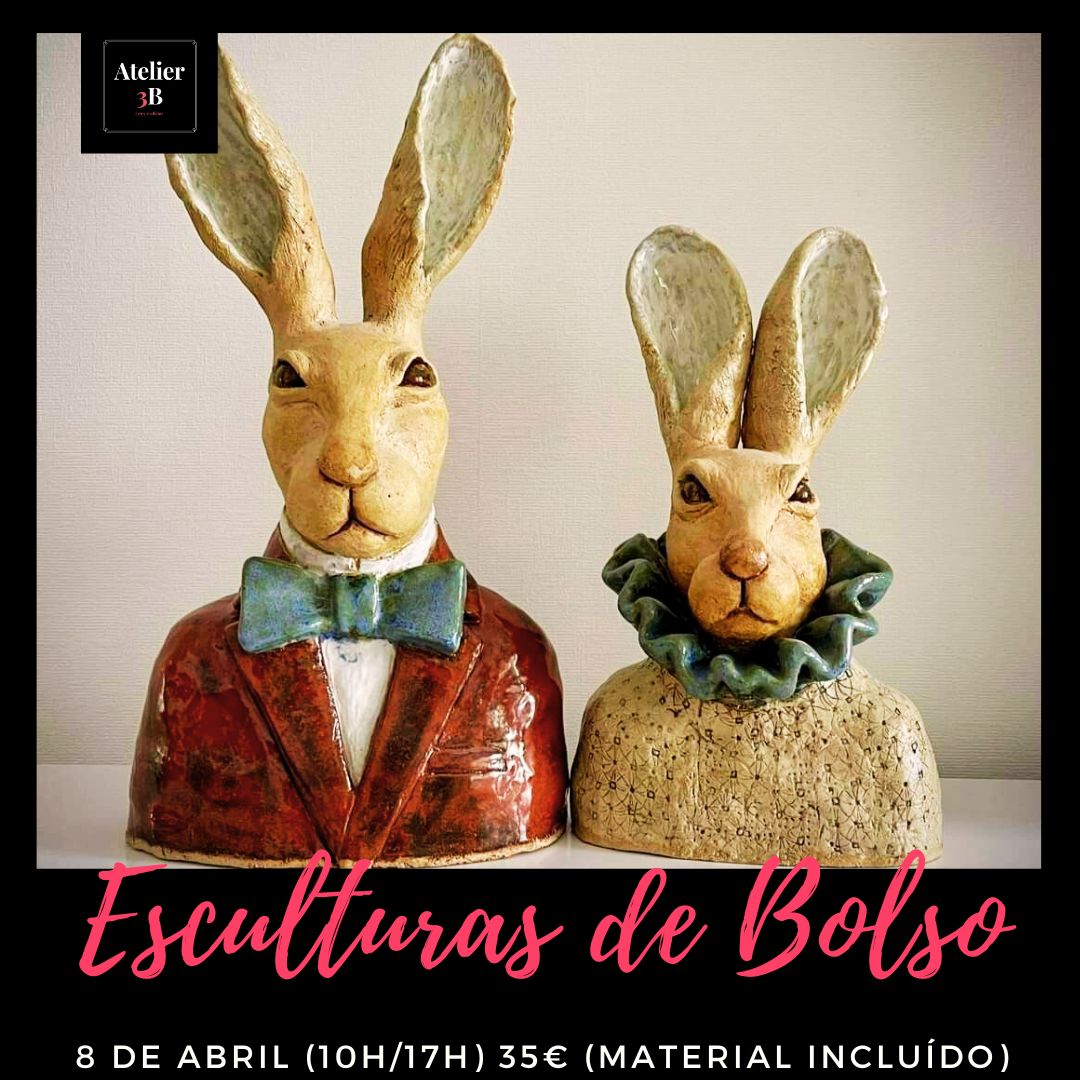 esculturas de bolso atelier 3b 1 - Atelier 3B