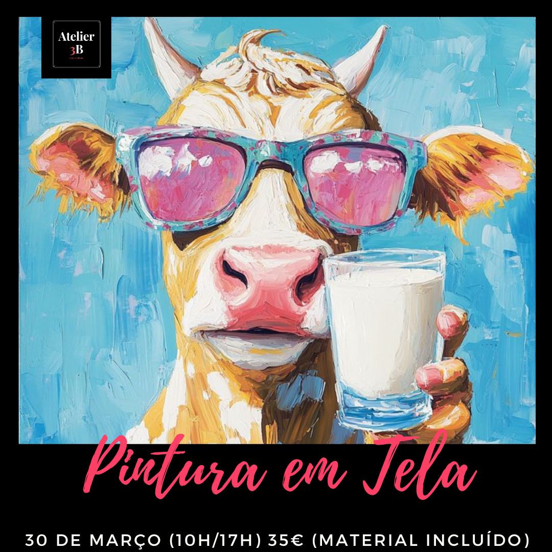pintura em tela atelier 3b 2 - Atelier 3B